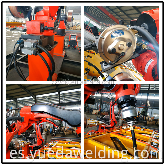 Yueda CO2 Soldadura Robot Brazo Guía Rail Robot Estación de soldadura